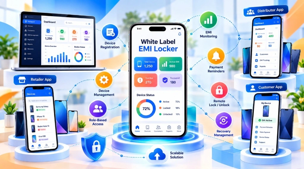 Best EMI Locker App for Retailers in India 2026